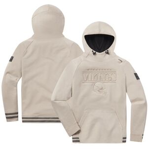 Men's Sand UNRL x Minnesota Vikings '23 Crossover Hoodie No. 2
